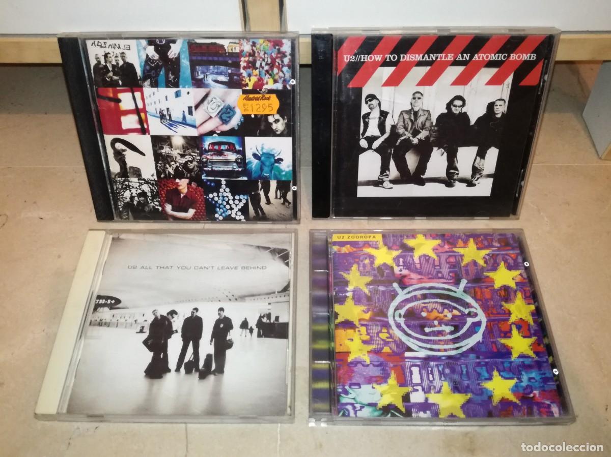 CDs de M&uacute;sica: LOTE DE 4 CDS ORGINALES DE U2