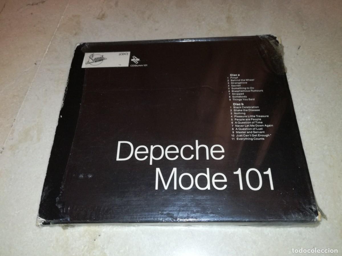 CDs de m&uacute;sica: DEPECHE MODE-101-DOBLE CD DIGIPACK CON LIBRETO - Foto 2