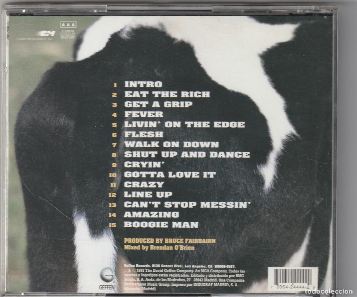 CDs de m&uacute;sica: AEROSMITH - GET A GRIP (CD GEFFEN 1993) - Foto 2