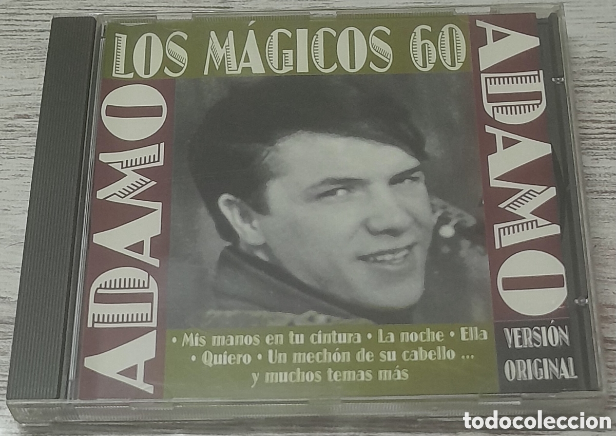 CDs de m&uacute;sica: ADAMO - LOS MAGICOS 60 - Foto 1