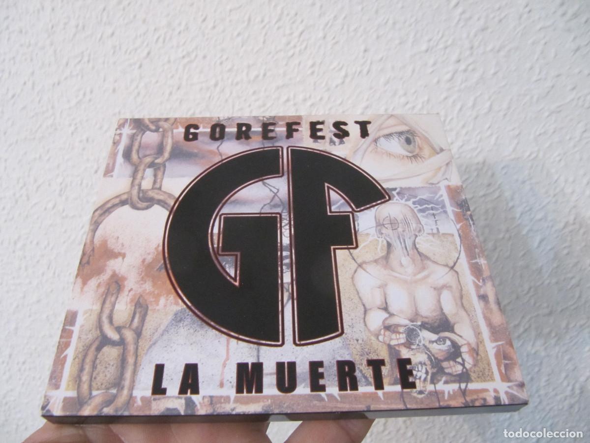CDs de m&uacute;sica: GOREFEST-LA MUERTE CD+DVD - Foto 1