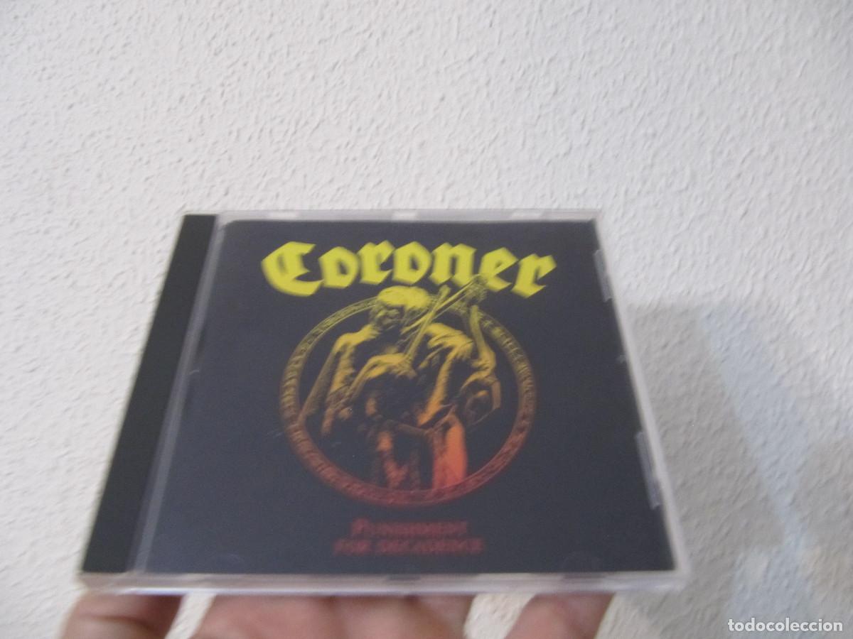 CDs de m&uacute;sica: CORONER - PUNISHMENT FOR DECADENCE NOISE - Foto 1