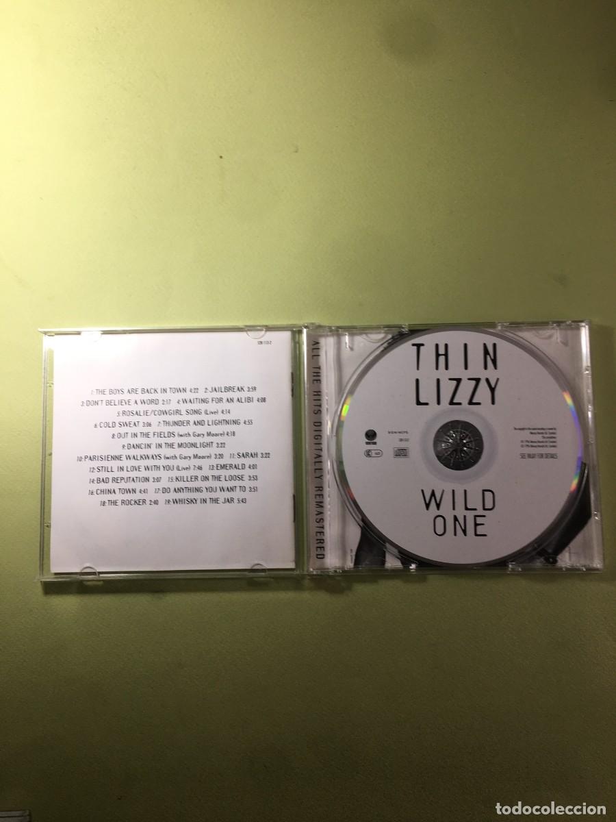 CDs de m&uacute;sica: THIN LIZZY - WILD ZONE - THE VERY BEST - CD IMPORTADO - Foto 2