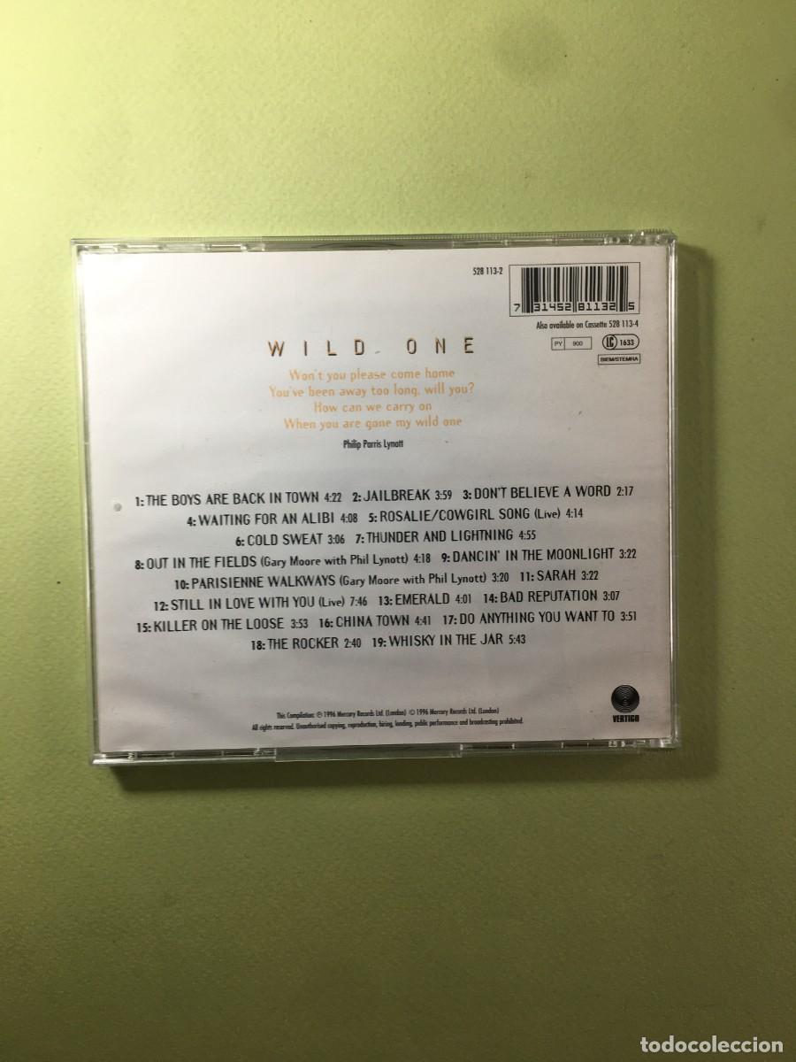 CDs de m&uacute;sica: THIN LIZZY - WILD ZONE - THE VERY BEST - CD IMPORTADO - Foto 3