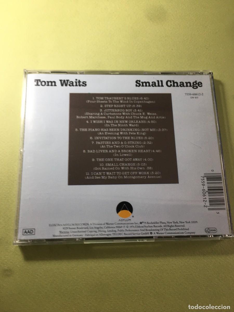 CDs de m&uacute;sica: TOM WAITS - SMALL CHANGE - CD IMPORTADO - Foto 3