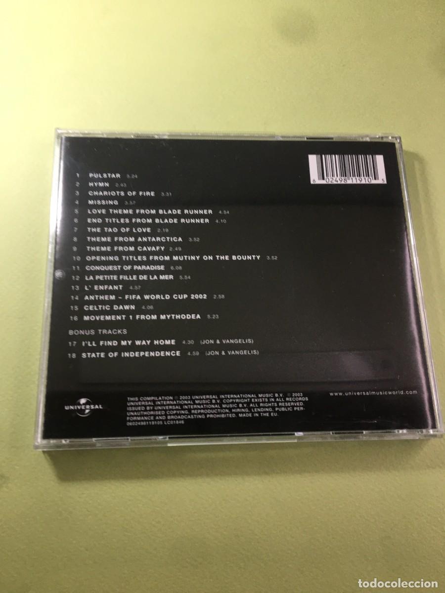 CDs de m&uacute;sica: VANGELIS - ODYSSEY - CD IMPORTADO - Foto 3