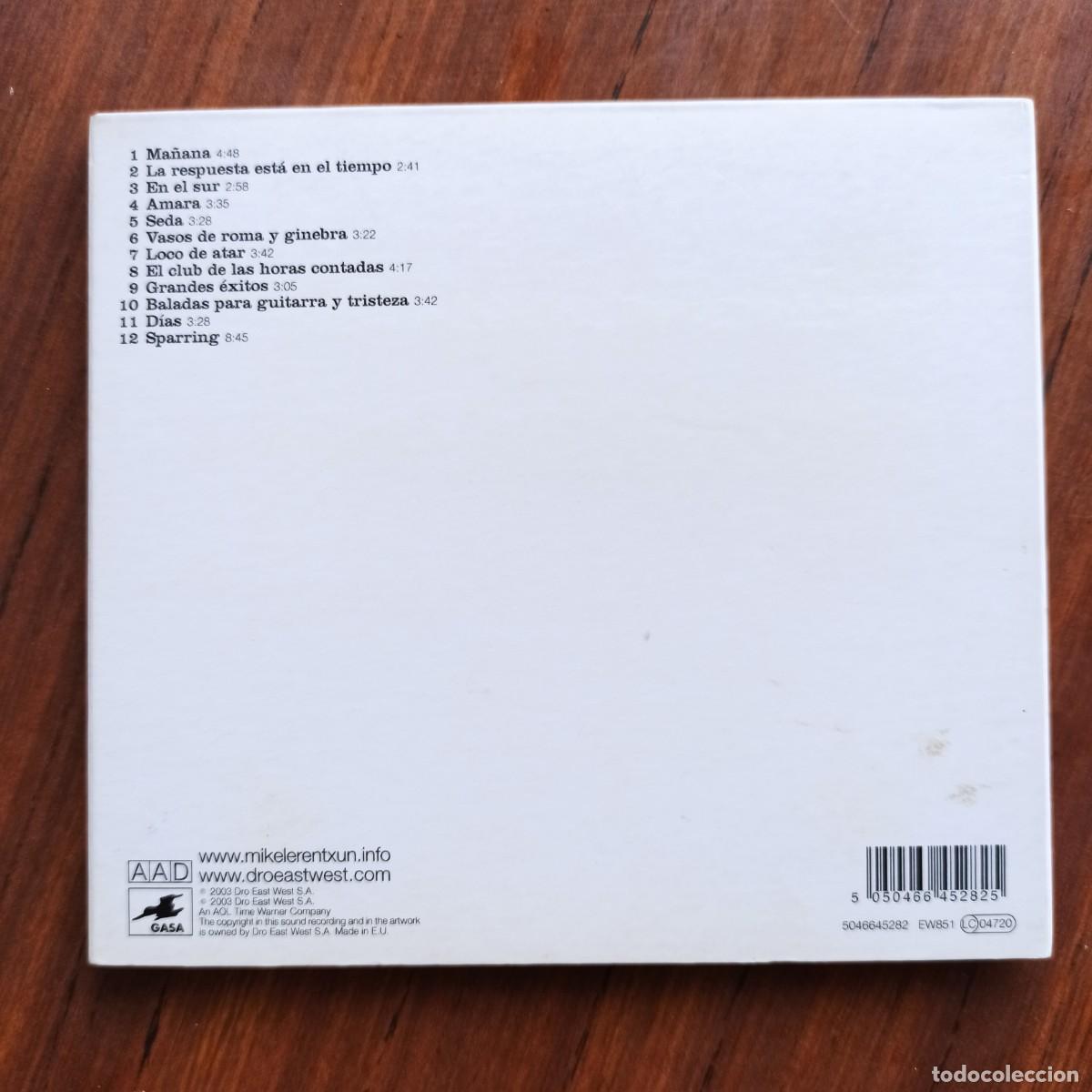CDs de m&uacute;sica: CD - Mikel Erentxun &ndash; Ciudades De Paso - Foto 2