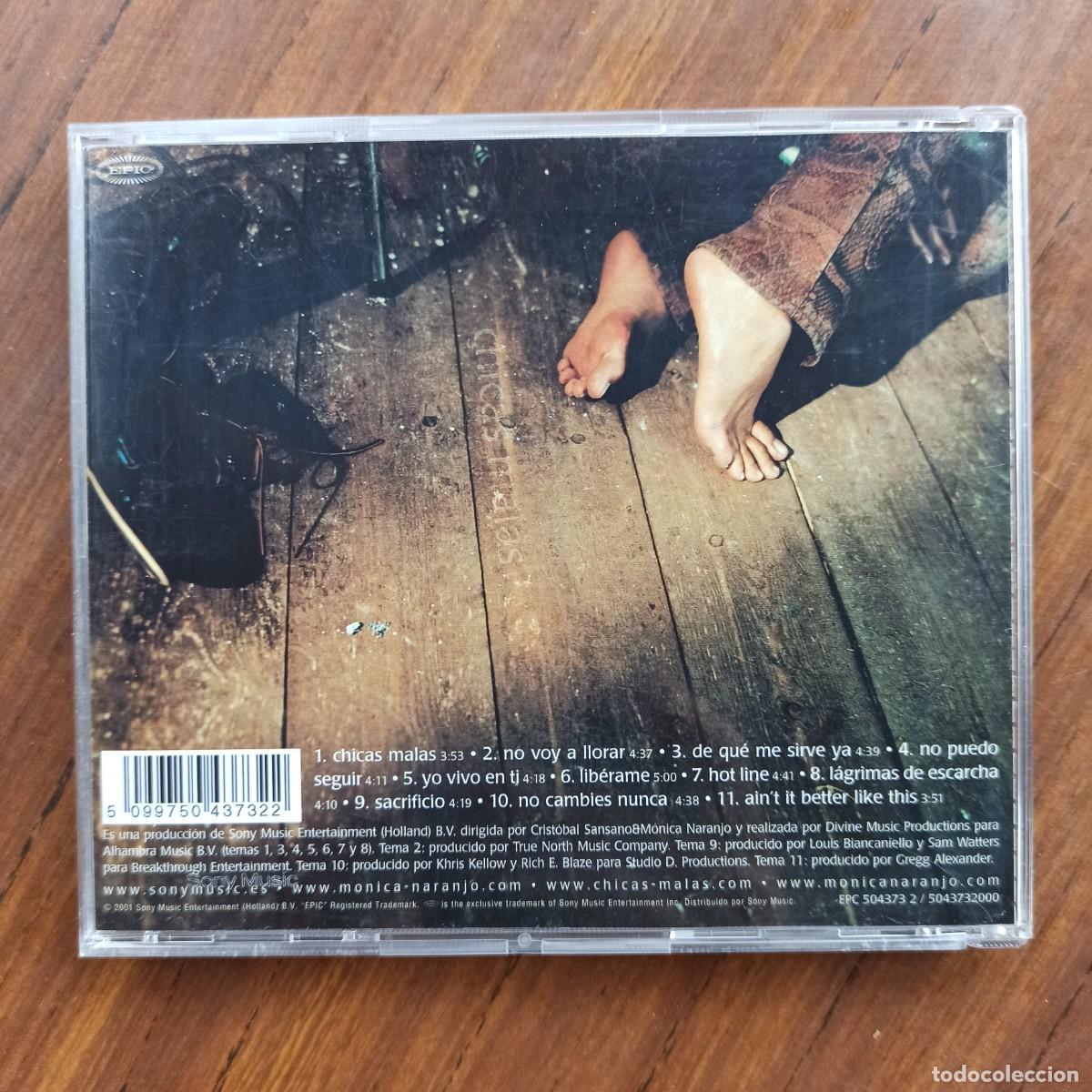 CDs de m&uacute;sica: CD - M&oacute;nica Naranjo &ndash; Chicas Malas - Foto 2