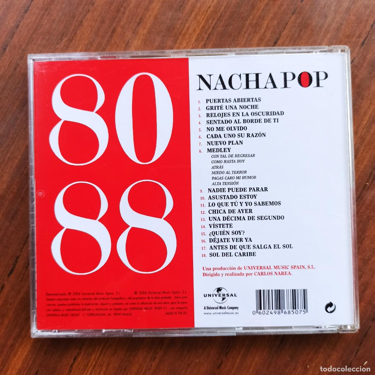 CDs de m&uacute;sica: CD - Nacha Pop &ndash; Nacha Pop 80-88 - Foto 2
