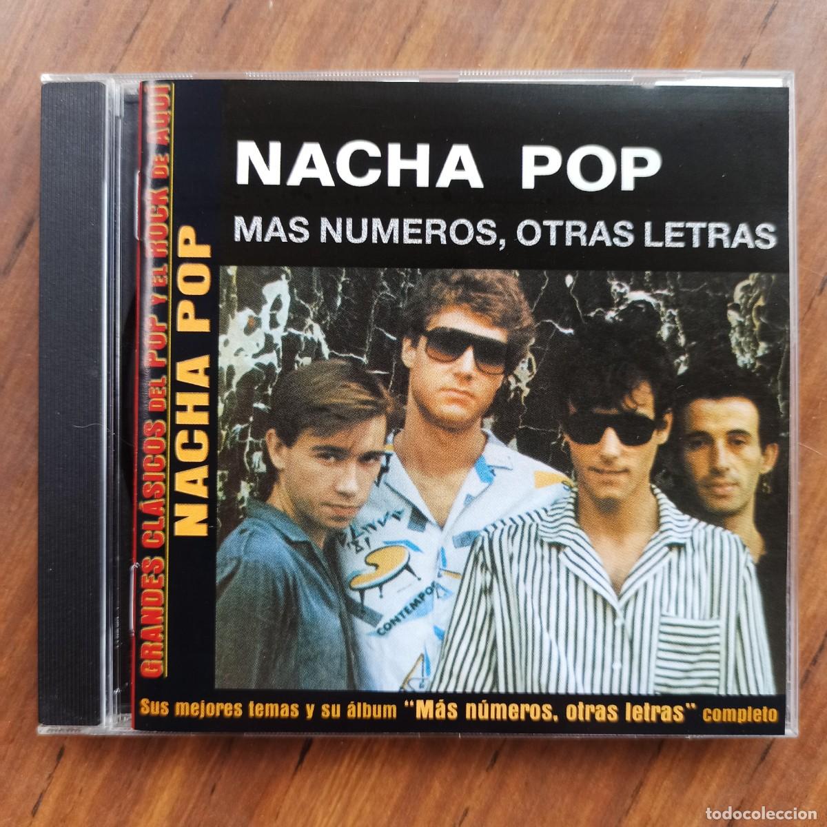 CDs de m&uacute;sica: CD - Nacha Pop &ndash; M&aacute;s N&uacute;meros, Otras Letras - Foto 1