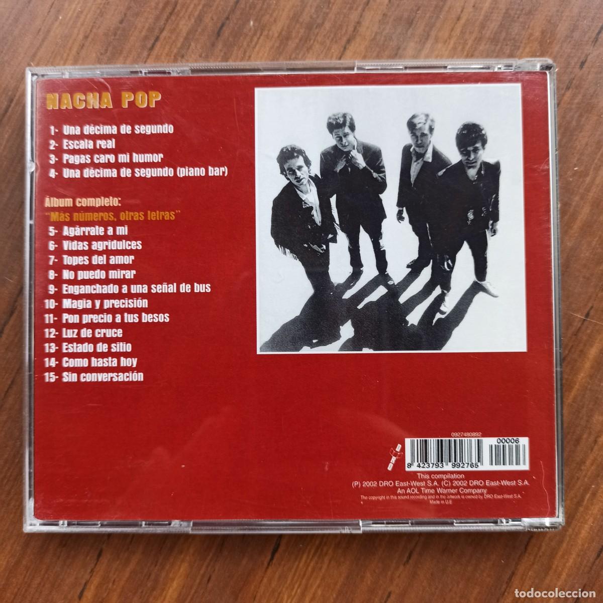 CDs de m&uacute;sica: CD - Nacha Pop &ndash; M&aacute;s N&uacute;meros, Otras Letras - Foto 2