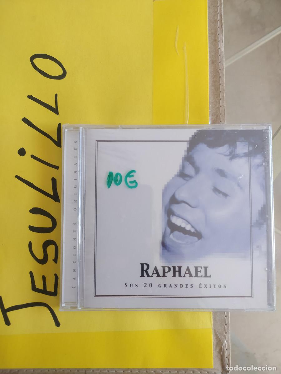 CDs de m&uacute;sica: CD PRECINTADO RAPHAEL SUS 20 GRANDES EXITOS - Foto 1