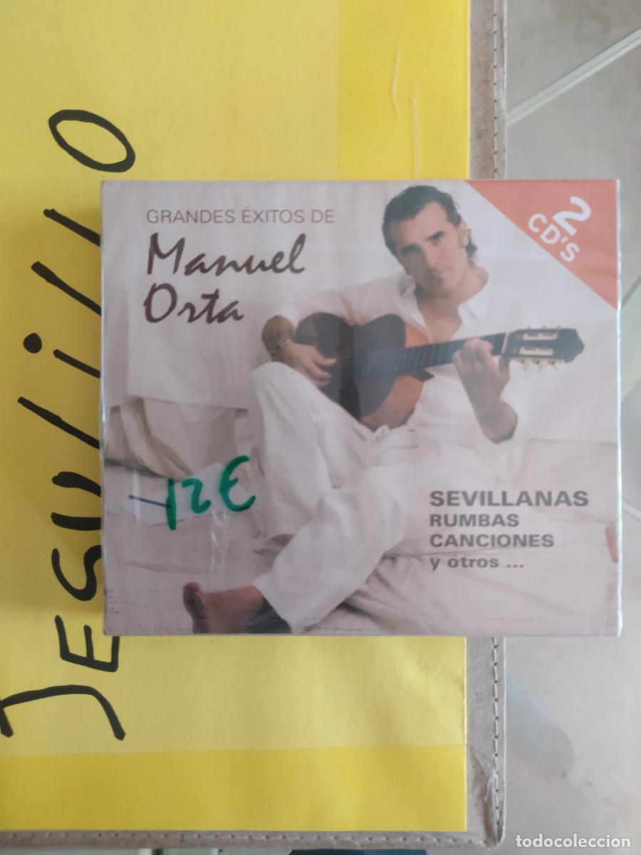 CDs de m&uacute;sica: CD PRECINTADO MANUEL ORTA GRANDES EXITOS 2 CDS - Foto 1