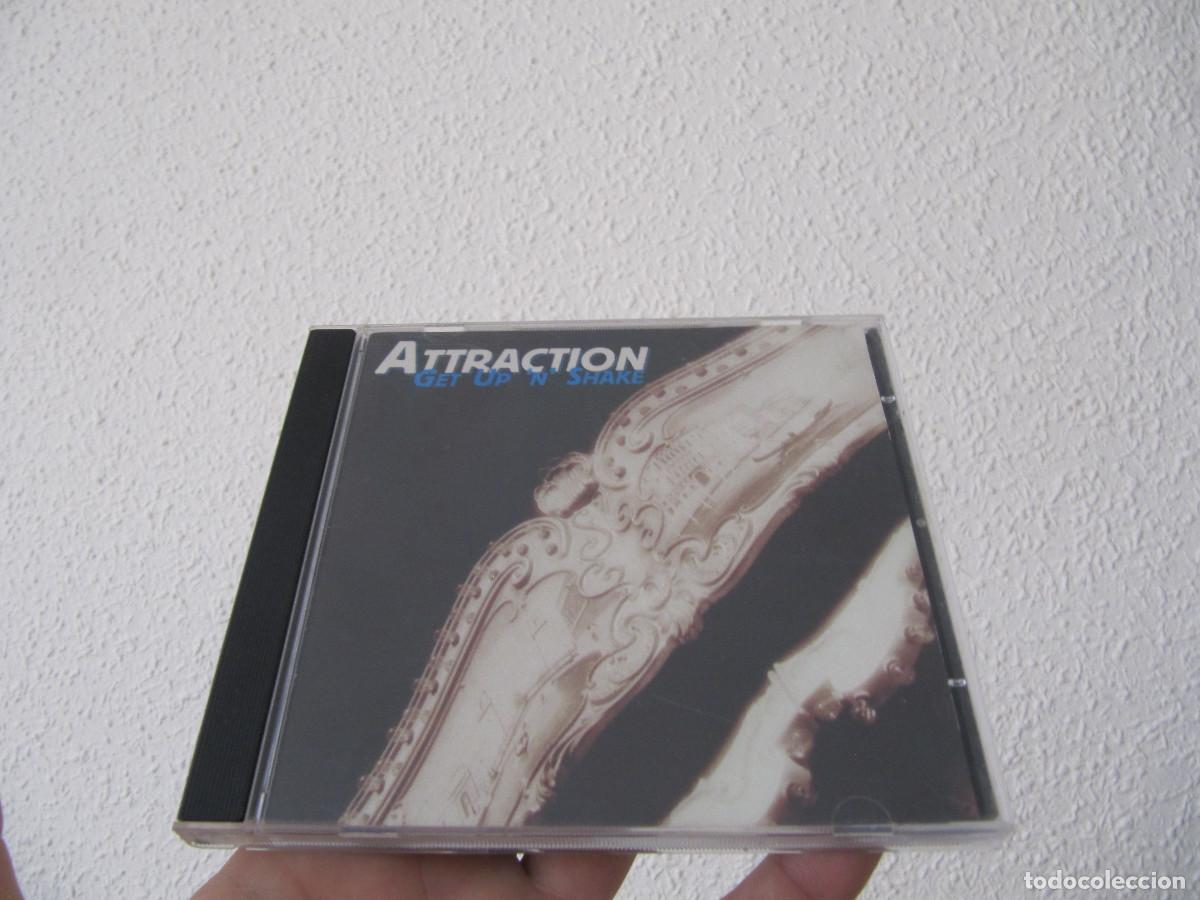 CDs de m&uacute;sica: Attraction &ndash; Get Up n Shake HARD ROCK - Foto 1