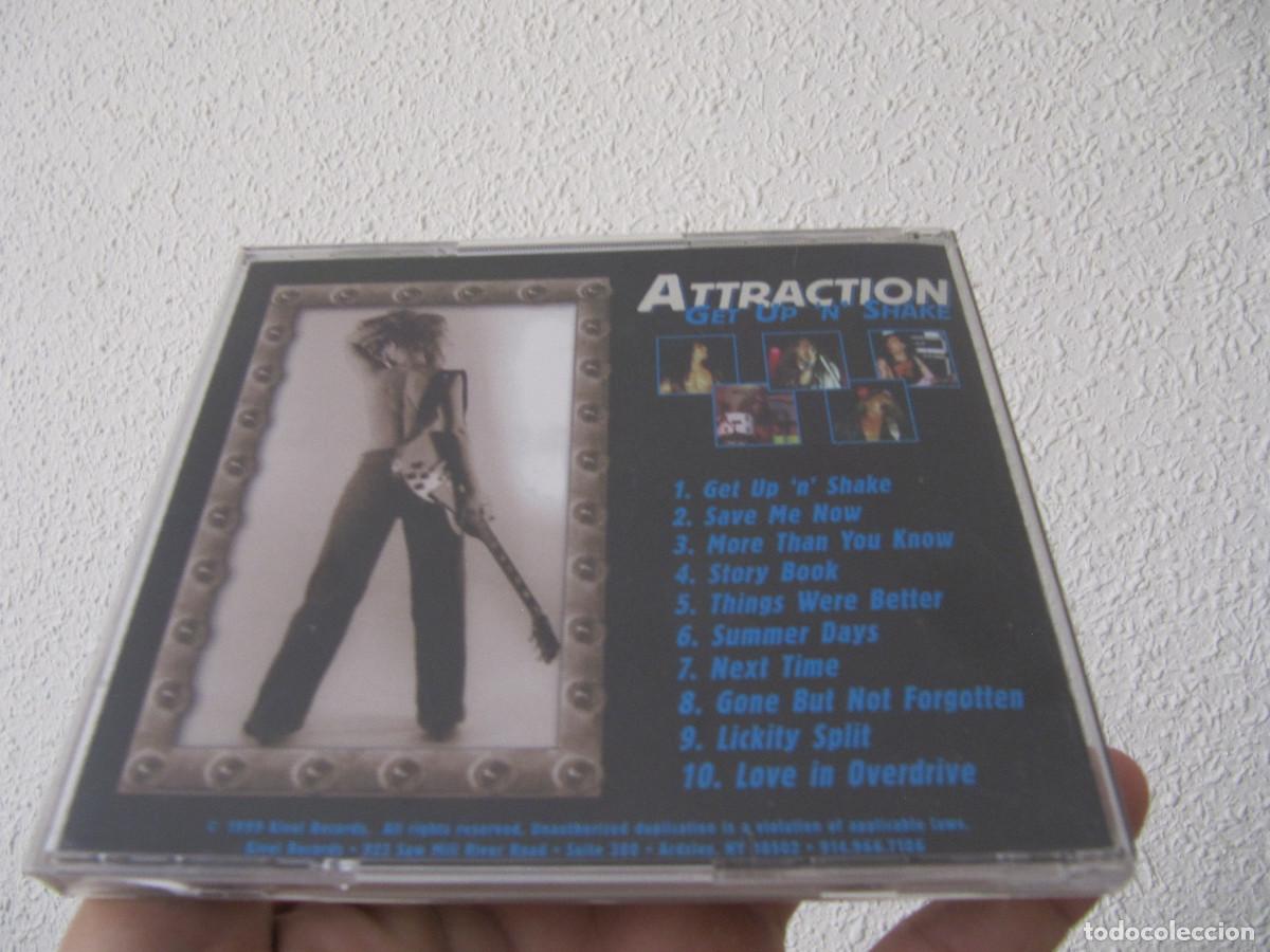 CDs de m&uacute;sica: Attraction &ndash; Get Up n Shake HARD ROCK - Foto 2