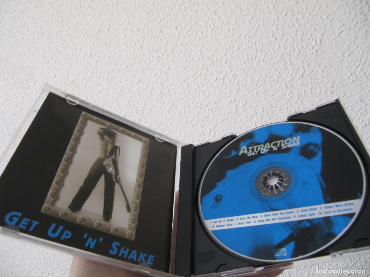 CDs de m&uacute;sica: Attraction &ndash; Get Up n Shake HARD ROCK - Foto 3
