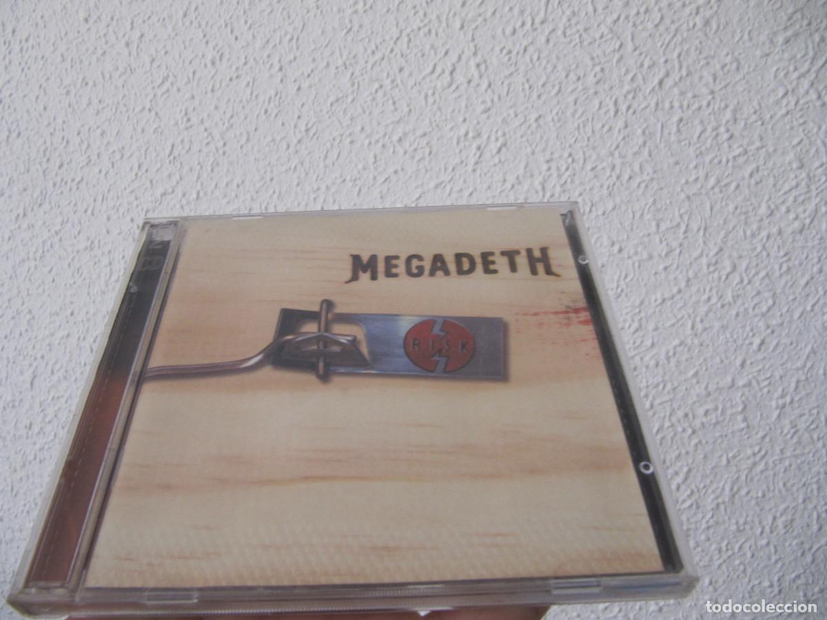 CDs de m&uacute;sica: MEGADETH - RISK - 2 CDS - Foto 1