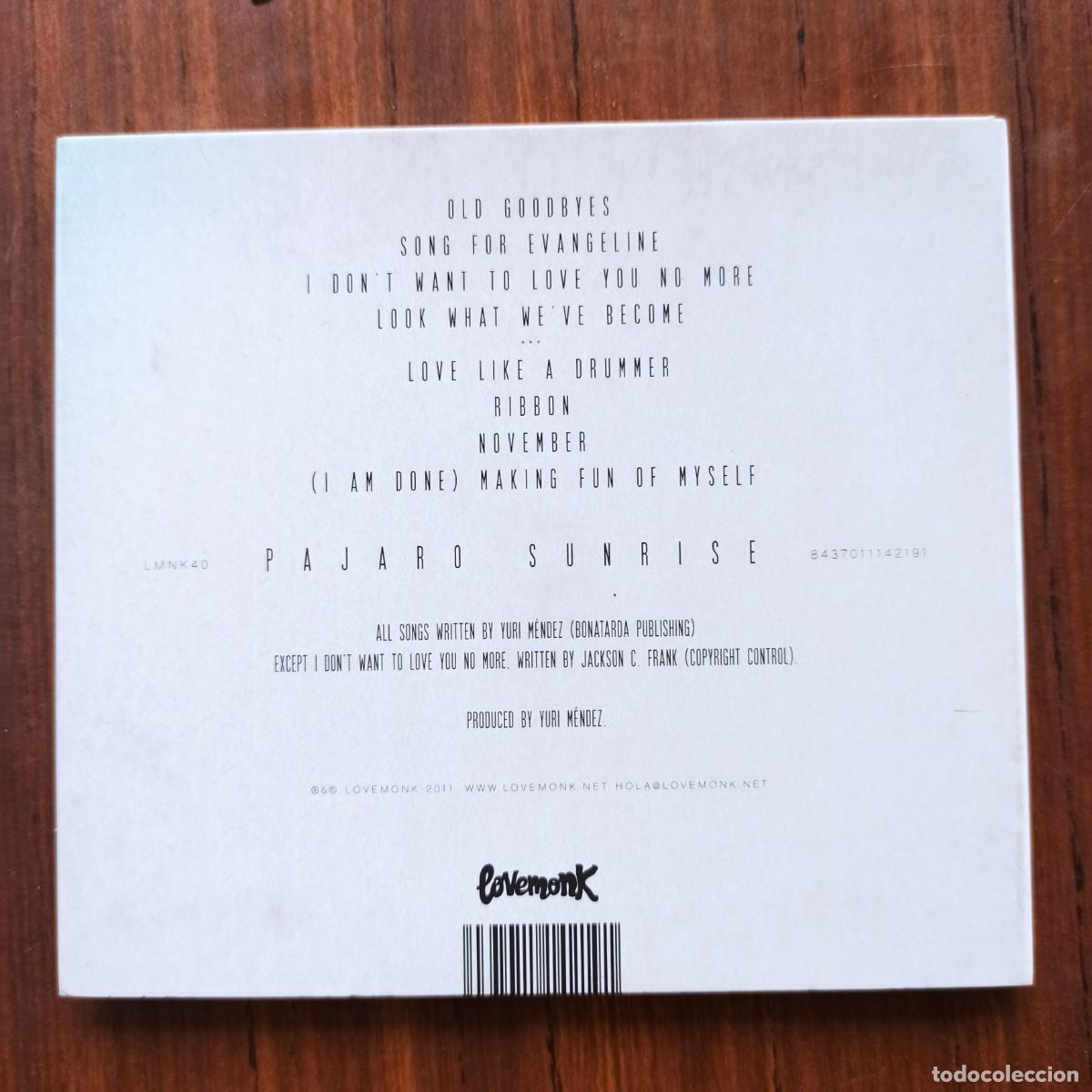 CDs de m&uacute;sica: CD - Pajaro Sunrise &ndash; Old Goodbyes - Foto 2
