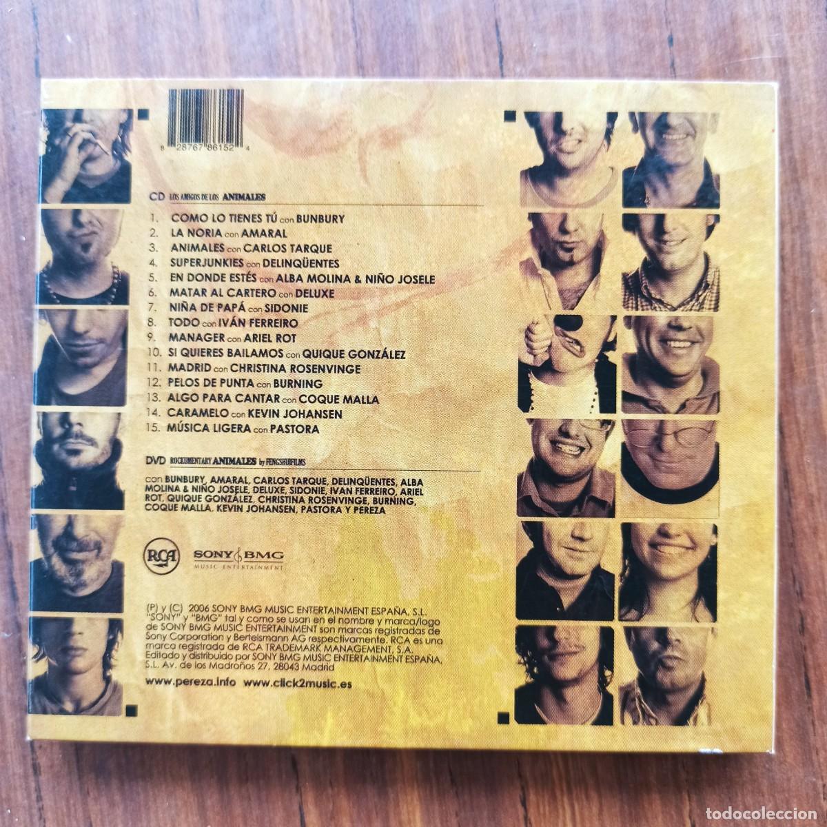 CDs de m&uacute;sica: CD - Pereza &ndash; Los Amigos De Los Animales - Foto 2