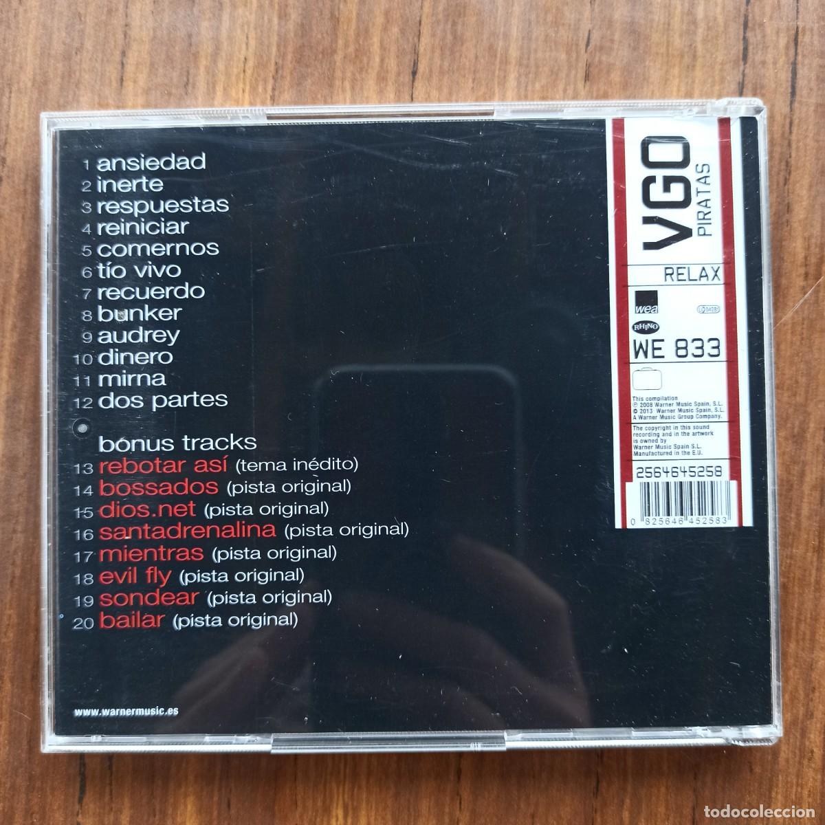 CDs de m&uacute;sica: CD - Los Piratas &ndash; Relax - Foto 2
