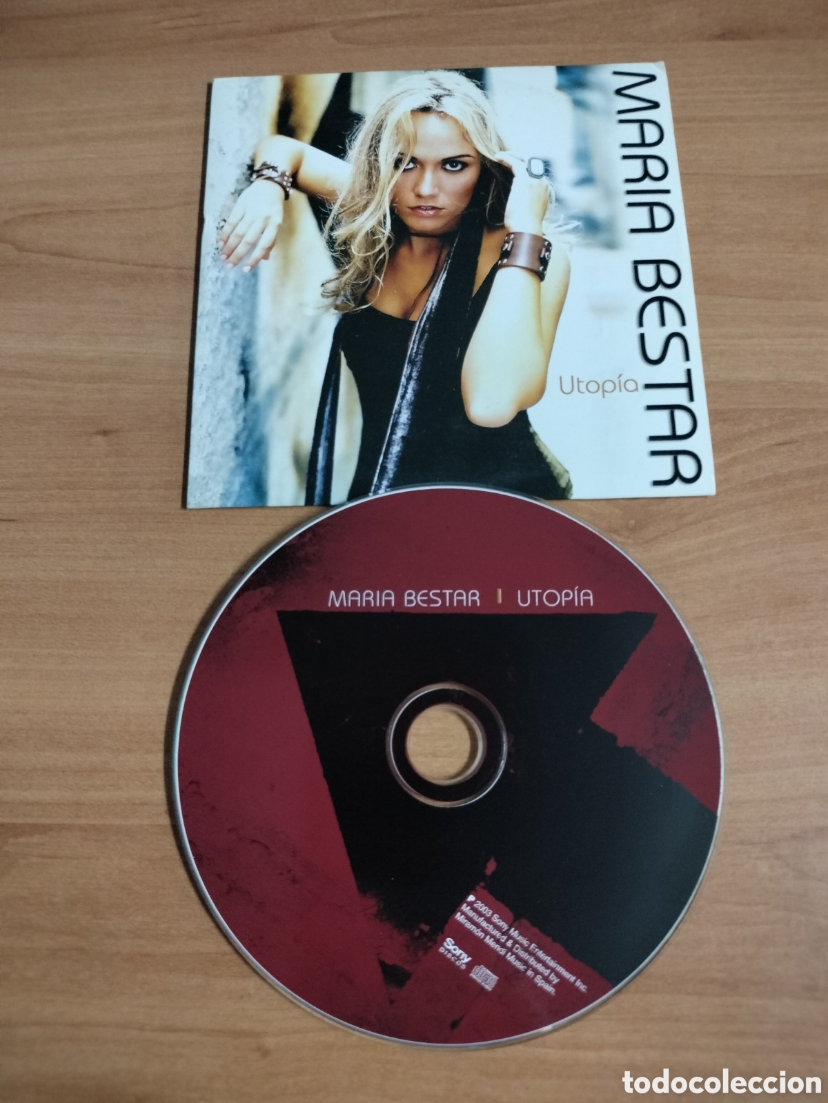 CDs de m&uacute;sica: Mar&iacute;a Bestar - Utop&iacute;a - CD single 1 canci&oacute;n - Foto 1
