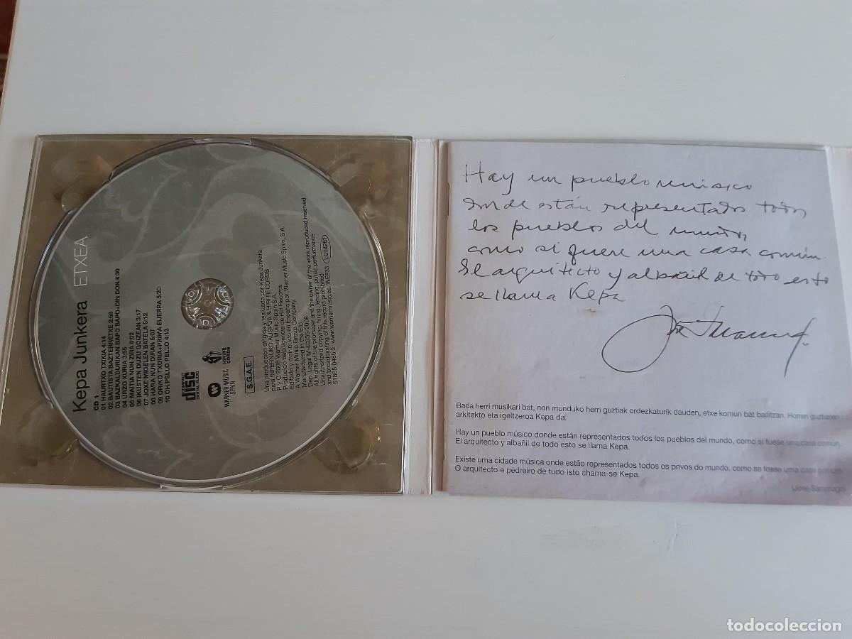 CDs de m&uacute;sica: KEPA JUNKERA ETXEA 2 CD LIBRETO - Foto 4
