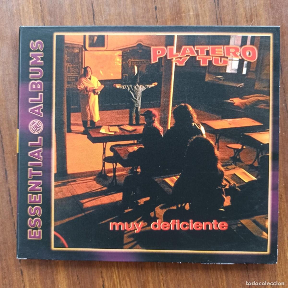 CDs de m&uacute;sica: CD - Platero Y Tu &ndash; Muy Deficiente - Foto 1