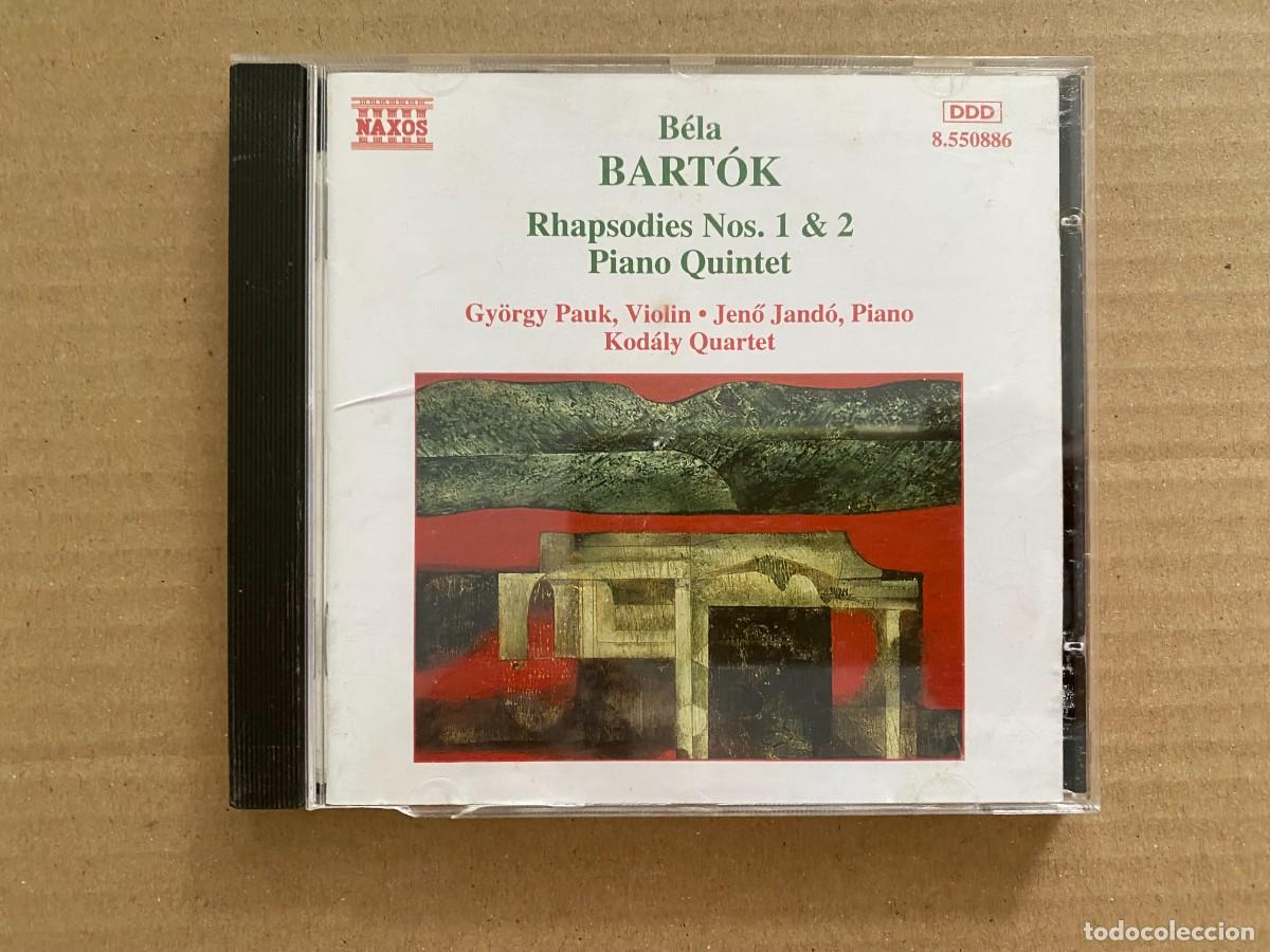 CDs de m&uacute;sica: CD BELA BARTOK RHAPSODIES NOS. 1 & 2 - Foto 1