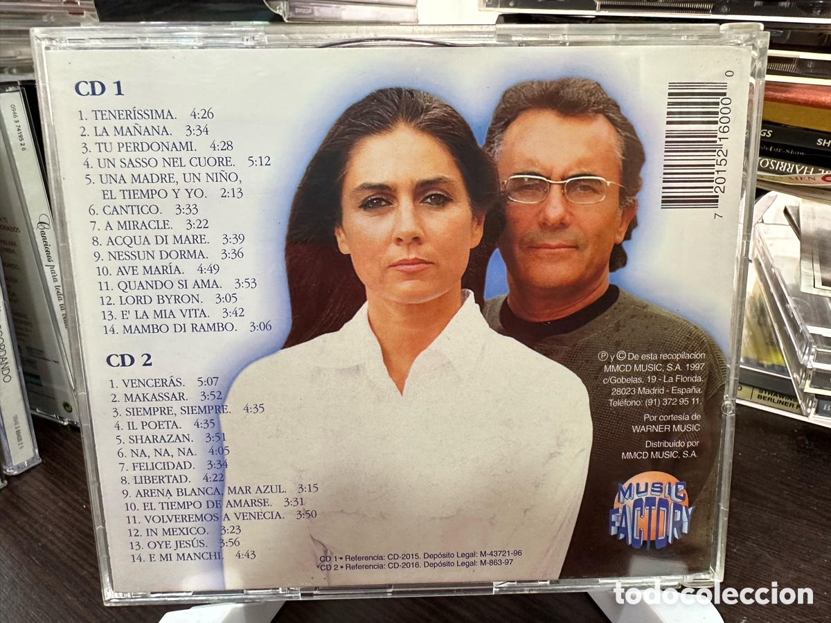 CDs de m&uacute;sica: Al Bano & Romina Power - Grandes Exitos (2xCD, Comp) - Foto 2
