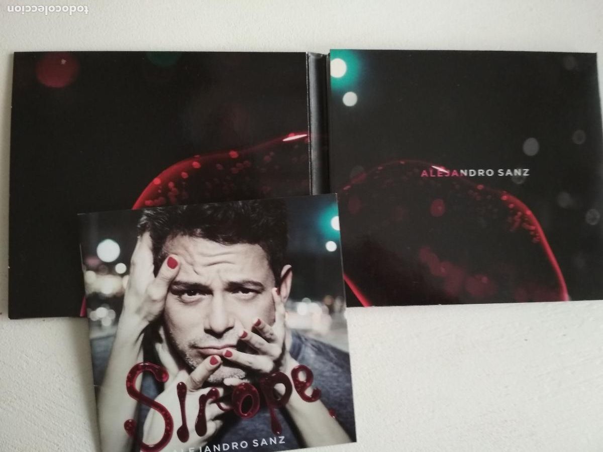 CDs de m&uacute;sica: alejandro sanz, sirope,2015 - Foto 2