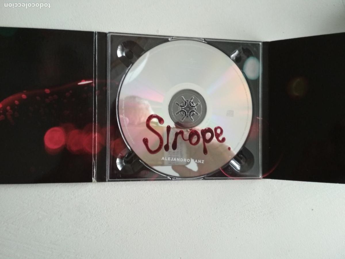 CDs de m&uacute;sica: alejandro sanz, sirope,2015 - Foto 3