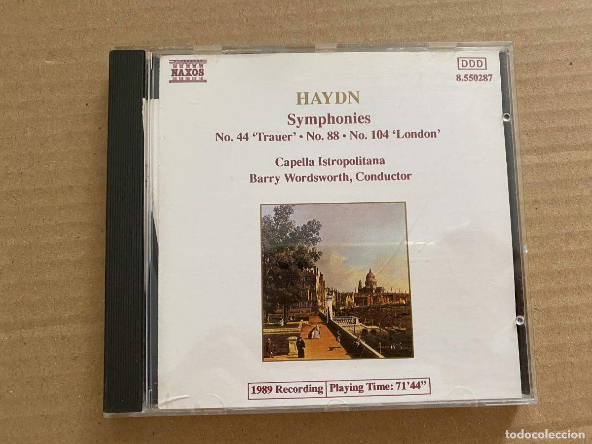 CDs de m&uacute;sica: CD HAYDN SYMPHONIES NO 44 - Foto 1