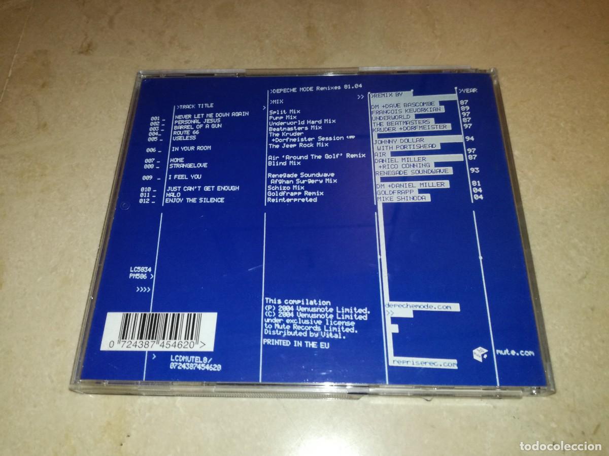 CDs de m&uacute;sica: DEPECHE MODE-REMIXES 81 - 04 - Foto 2