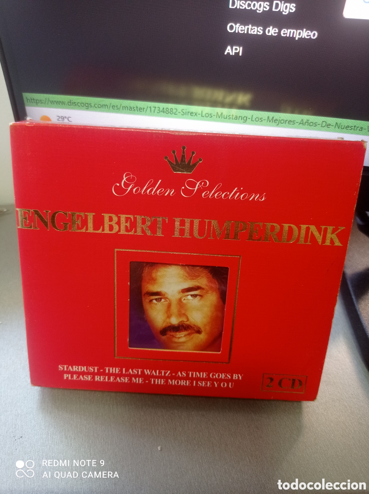 CDs de m&uacute;sica: Engelbert humperdink golden selections - Foto 1