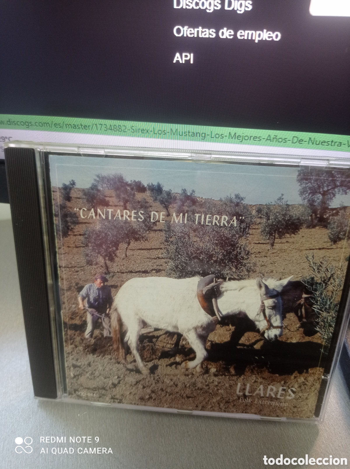 CDs de m&uacute;sica: Llares cantares de mi tierra - Foto 1