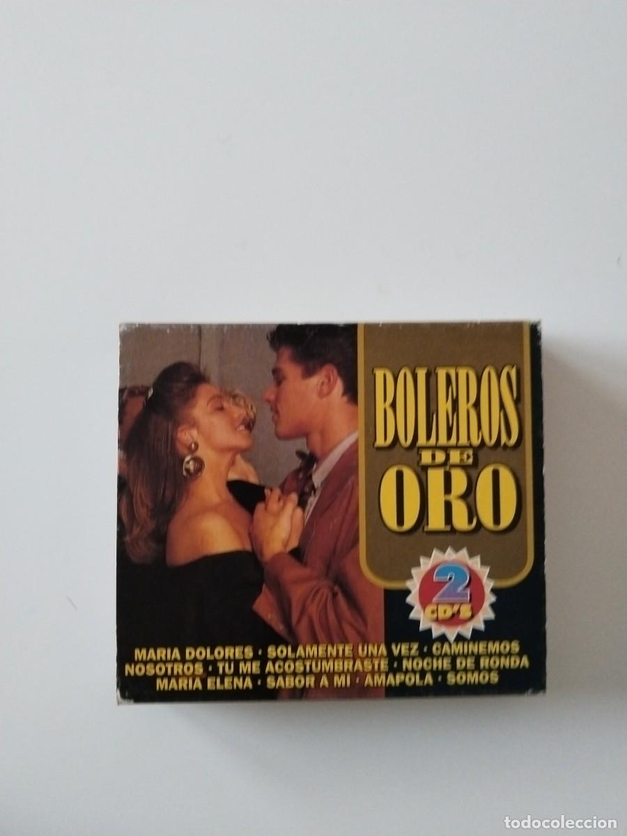 CDs de m&uacute;sica: Boleros de oro 2 cds - Foto 1