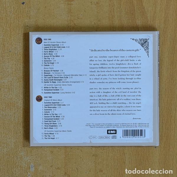 CDs de m&uacute;sica: DONOVAN - SUNSHINE SUPERMAN - CD - Foto 2