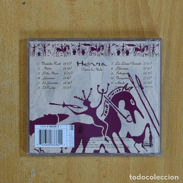 CDs de m&uacute;sica: HEVIA - TIERRA DE NADIE - CD - Foto 2