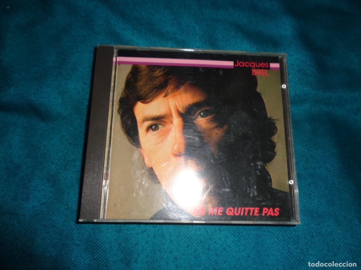 CDs de m&uacute;sica: JACQUES BREL. NE ME QUITTE PAS. CD. IMPECABLE - Foto 1