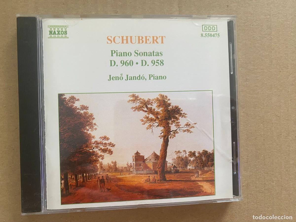 CDs de m&uacute;sica: CD SHUBERT PIANO SONATAS D.960 . D.958 - Foto 1