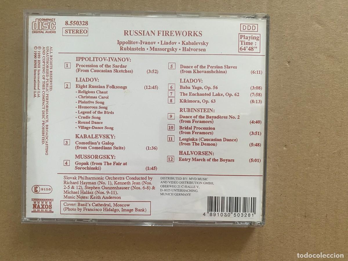 CDs de m&uacute;sica: CD RUSSIAN FIREWORKS - Foto 2