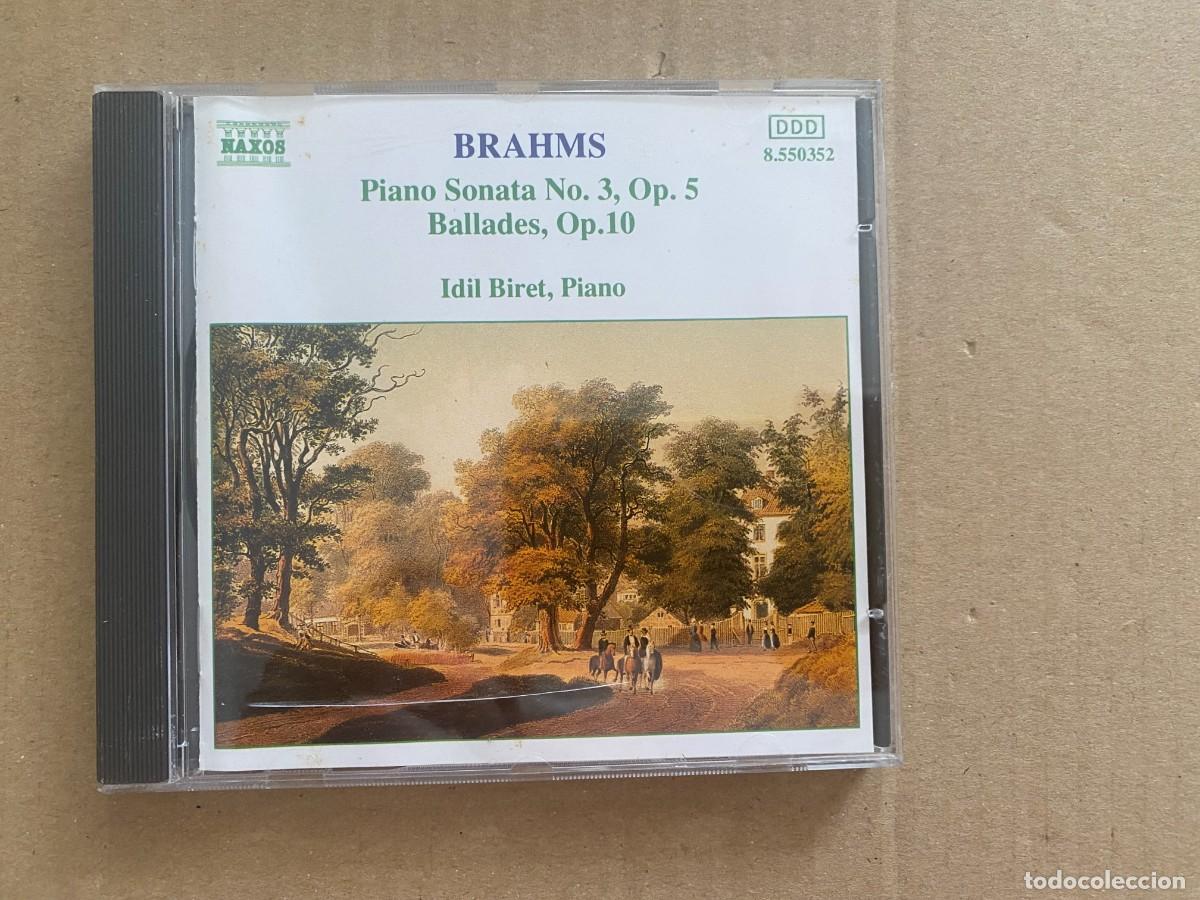CDs de m&uacute;sica: CD BRAHMS PIANO SONATA NO.3, OP. 5 - Foto 1