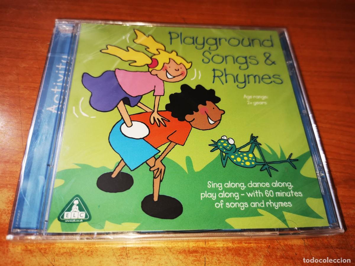 CDs de m&uacute;sica: PLAYGROUND SONGS & RHYMES Age range: 2 + years ACTIVITY CD PRECINTADO 60 MINUTOS