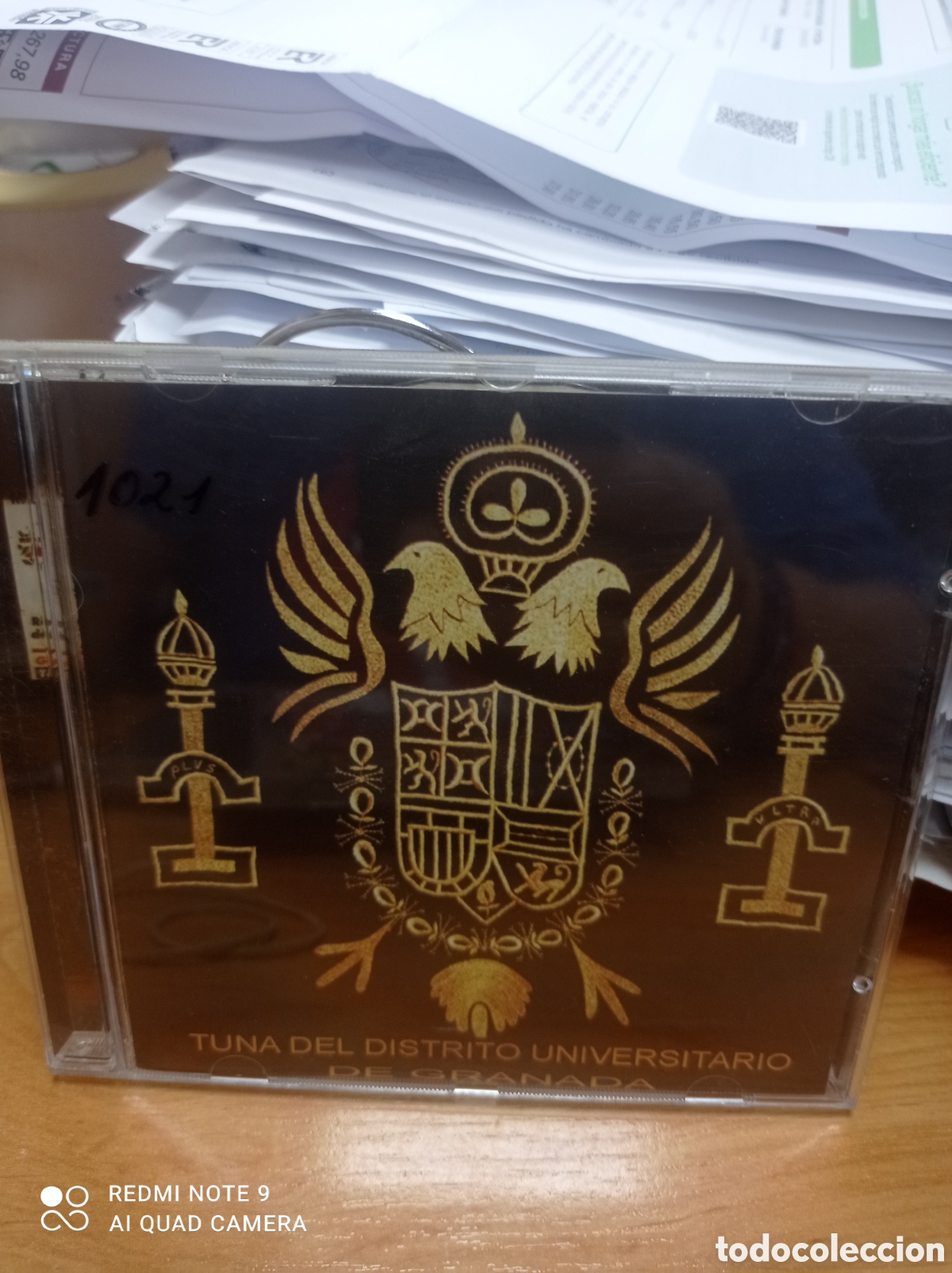 CDs de m&uacute;sica: Tuna del distrito universitario de Granada - Foto 1