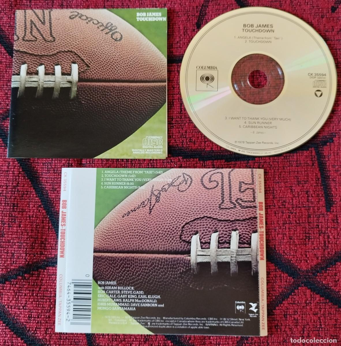 CDs de m&uacute;sica: BOB JAMES ** Touchdown ** CD ORIGINAL USA - Foto 1