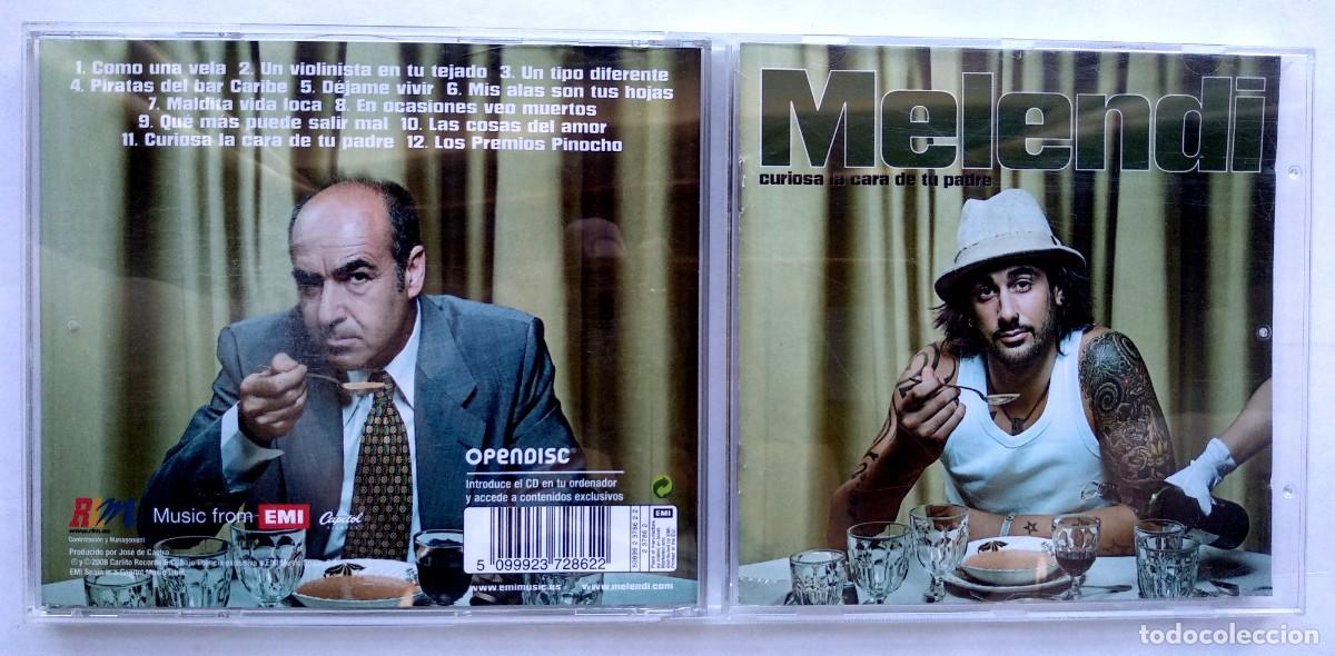 CDs de m&uacute;sica: MELENDI. CURIOSA LA CARA DE TU PADRE. CDs. 2008. - Foto 1