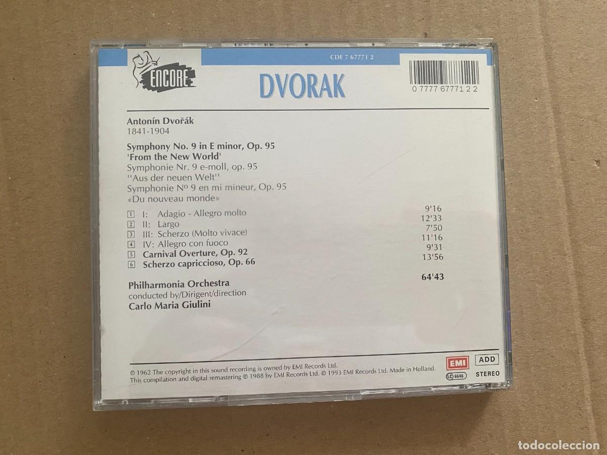 CDs de m&uacute;sica: CD DVORAK SYMPHONY No9 - Foto 2