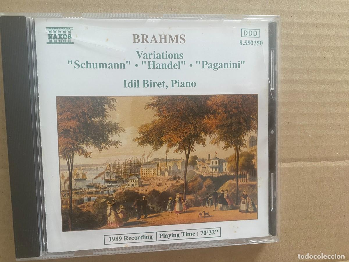 CDs de m&uacute;sica: cd BRAHMS Variations Handel . Paganini - Foto 1