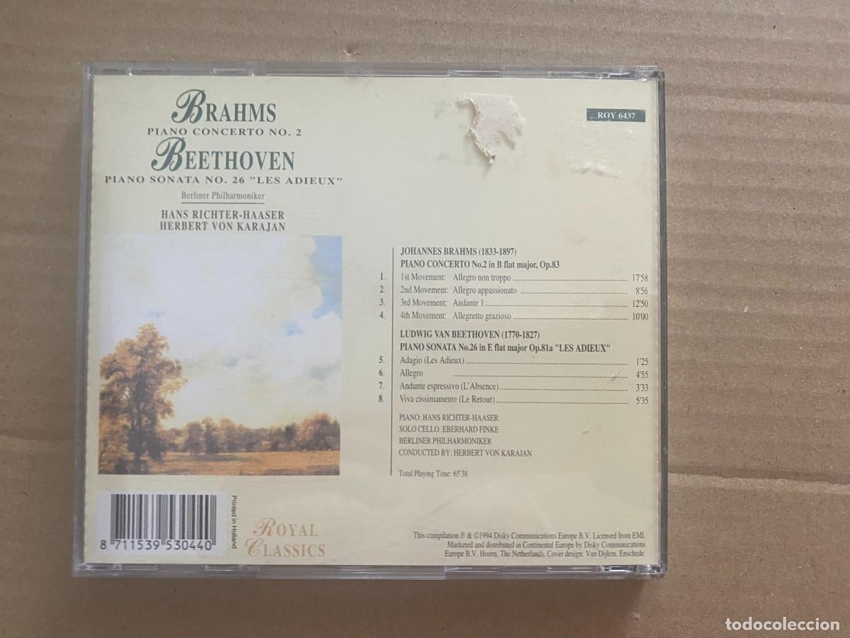 CDs de m&uacute;sica: CD BRAHAMS PIANO CONCERTO NO.2 - Foto 2