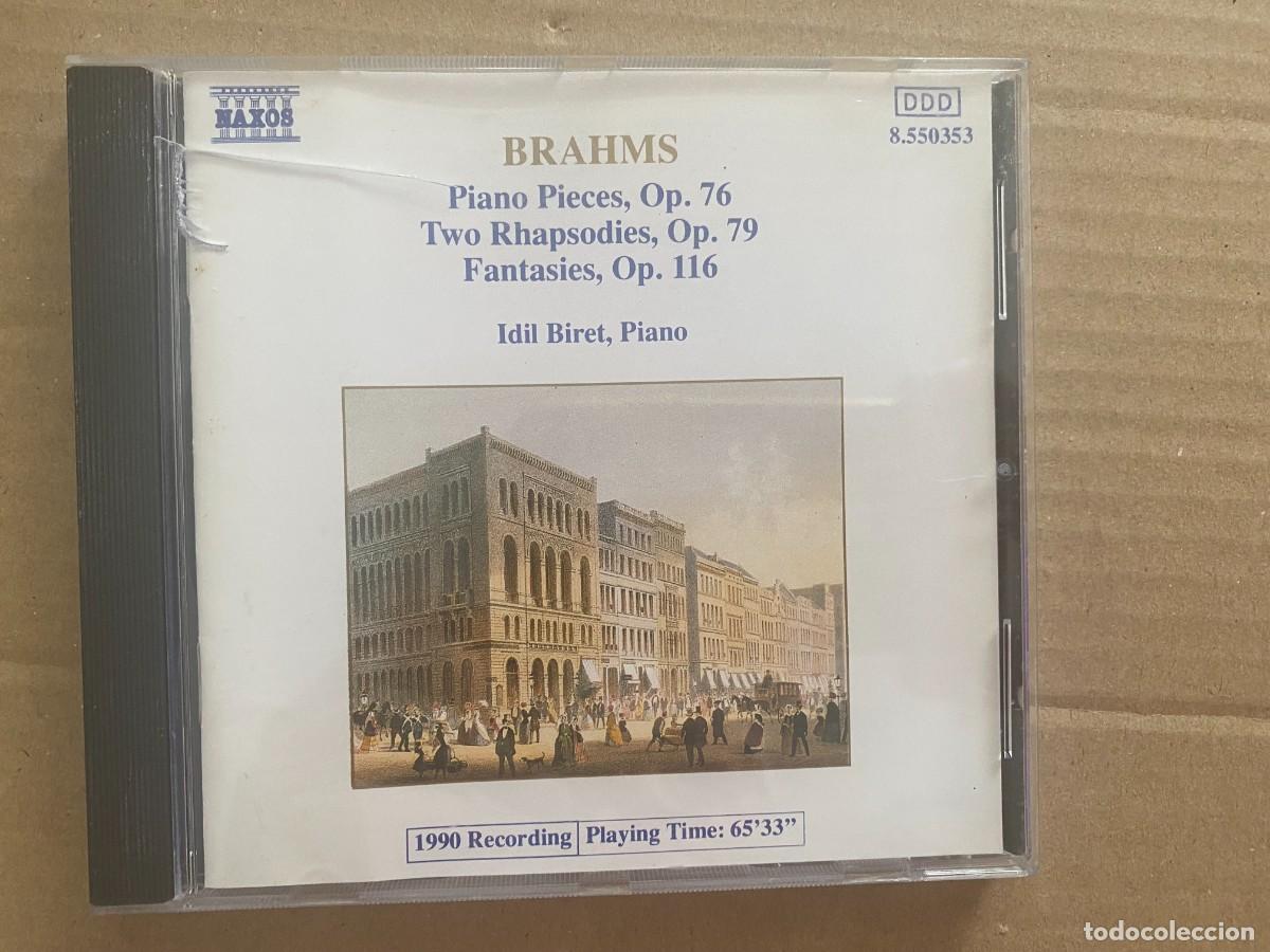 CDs de m&uacute;sica: CD BRAHMS Piano pieces , Op. 76 - Foto 1